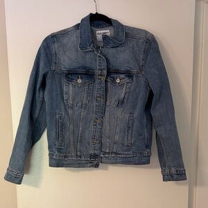 Old Navy Medium Blue Denim Trucker Jacket